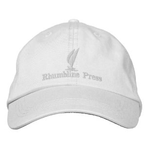 Gorra de la prensa de Rhumbline en blanco