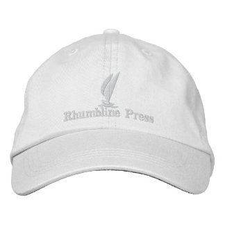 Gorra de la prensa de Rhumbline en blanco