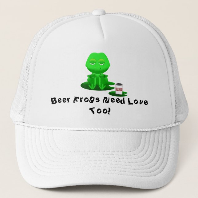Gorra de la rana de la cerveza (Anverso)