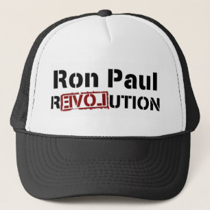Gorra de la revolución de Ron Paul