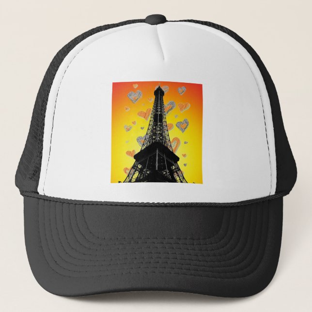 Gorra de la Torre Eifel Hearts (Anverso)