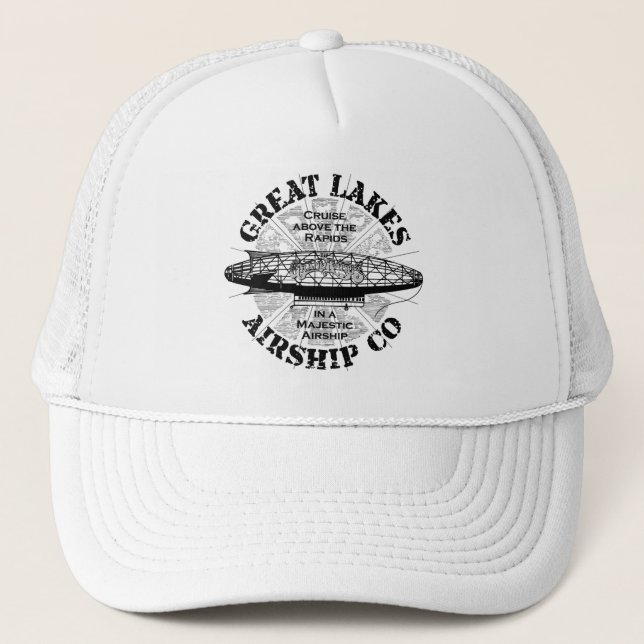 Gorra de la travesía del dirigible de Great Lakes (Anverso)