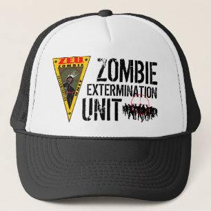 Gorra de la unidad de la exterminación del zombi