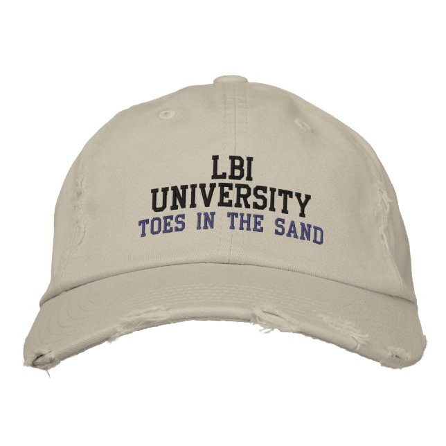 Gorra DE LA UNIVERSIDAD DE LBI (MARCA COMERCIAL RE (Anverso)