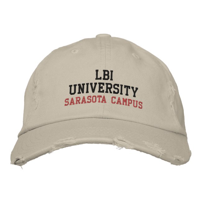 Gorra DE LA UNIVERSIDAD LBI (TM) (Anverso)