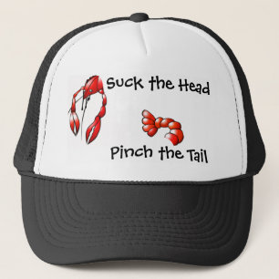 Gorra de langosta de cabeza o cola