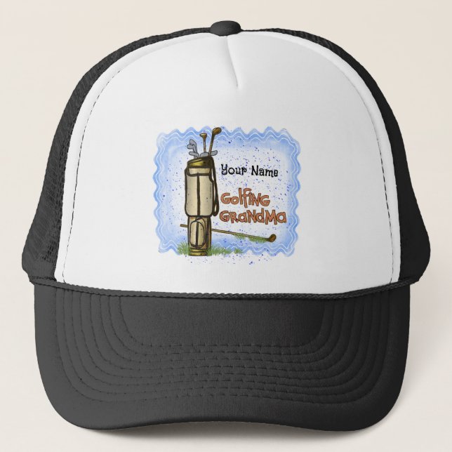 Gorra de las Abuelas de Golf (Anverso)