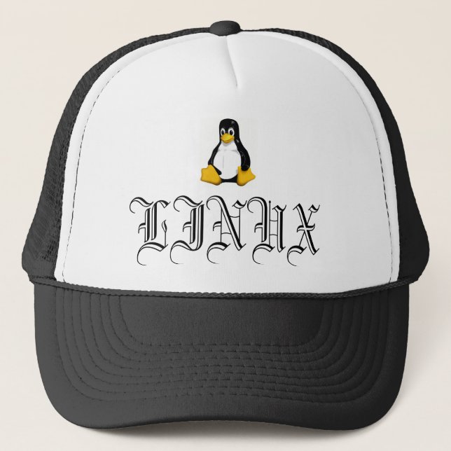 gorra de linux www.alinuxworld.com (Anverso)