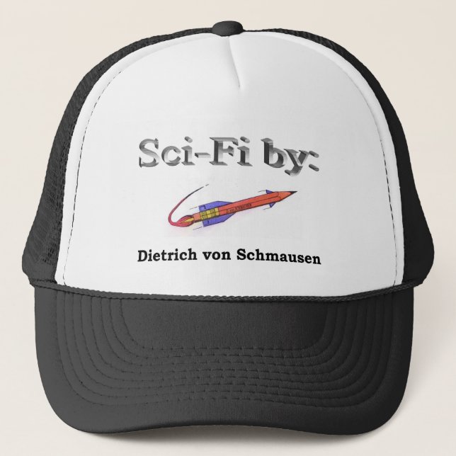 Gorra de los autores de la ciencia ficción (Anverso)