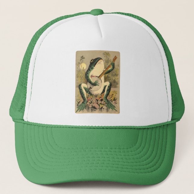 Gorra de los camioneros de la serenata de la rana (Anverso)
