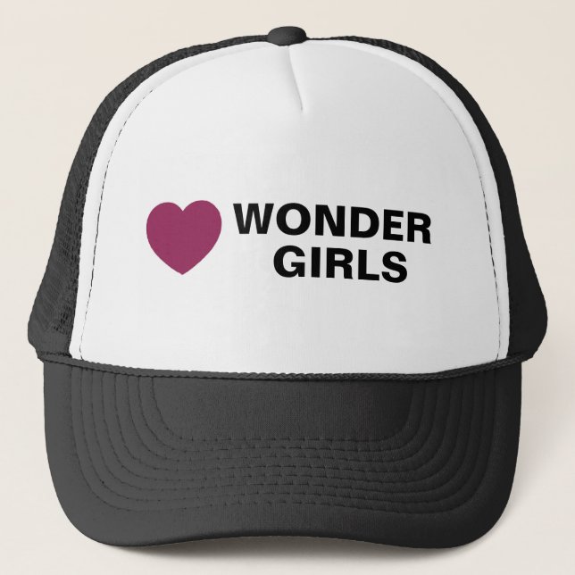 Gorra de los chicas de la maravilla del amor (Anverso)