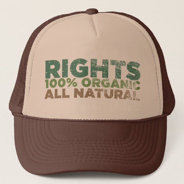 Gorra de los derechos naturales (Anverso)