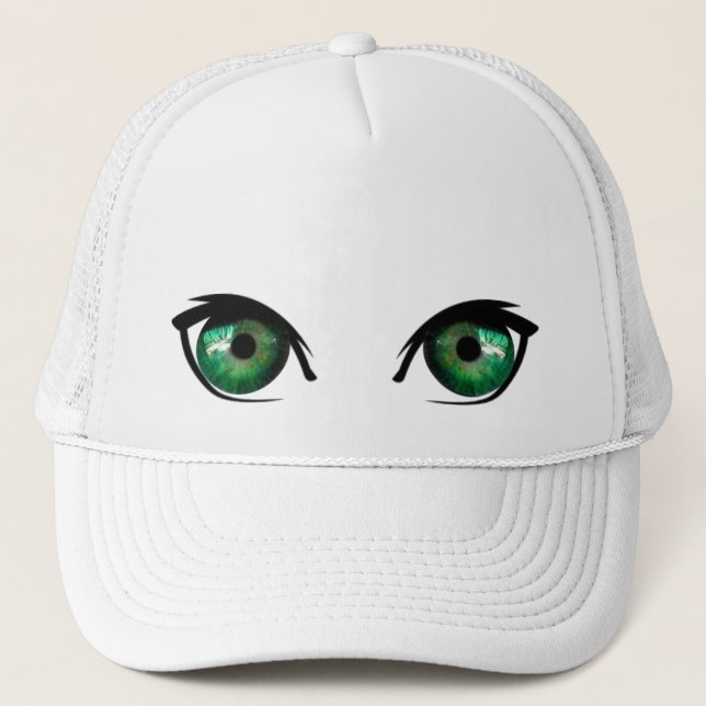 Gorra de los ojos verdes (Anverso)