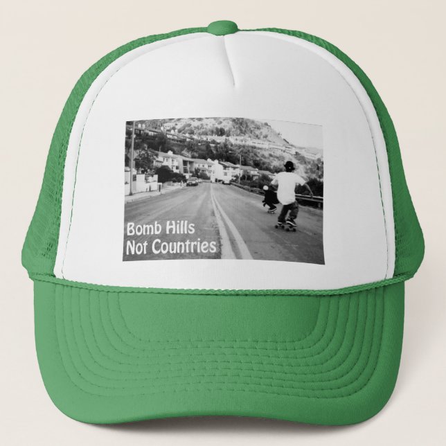 Gorra de los países de las colinas de la bomba no (Anverso)