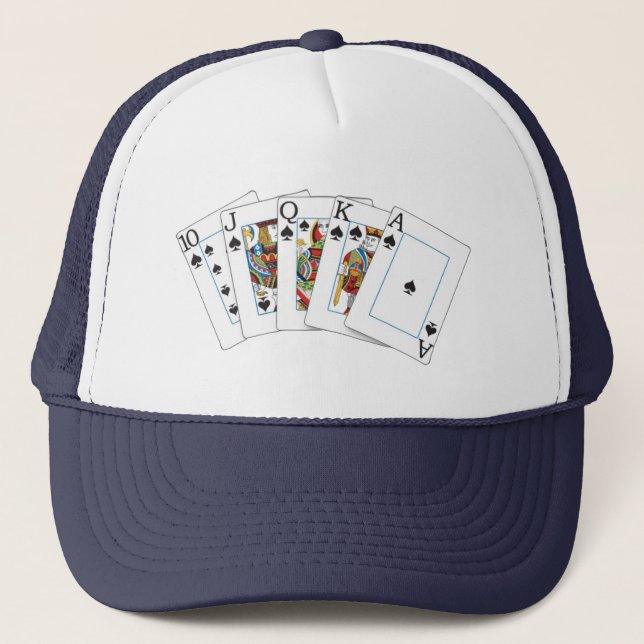 Gorra de mano de póquer (Anverso)
