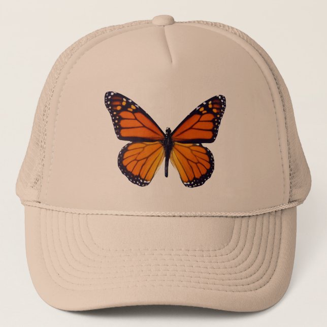 Gorra de mariposa naranja (Anverso)