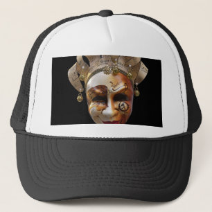 Gorra de máscaras venecianas
