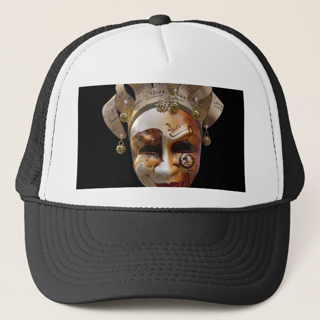 Gorra de máscaras venecianas (Anverso)