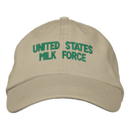 gorra de miembros pasados y actuales de la Fuerza 