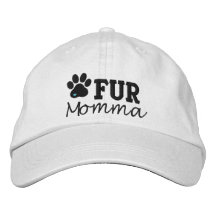 Gorra de Momma de la piel con la impresión de la