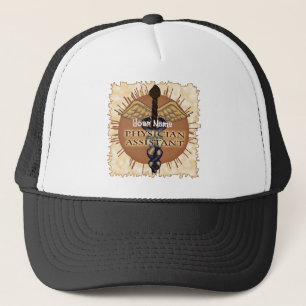 Gorra de nombre personalizado Caduceus del asisten