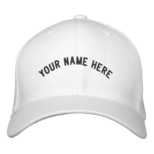 Gorra de nombres modificable (Anverso)