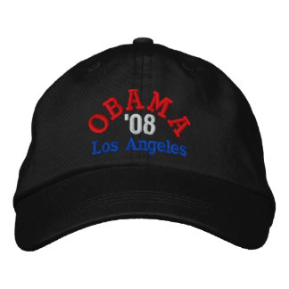 Gorra de Obama 2008 en Los Ángeles