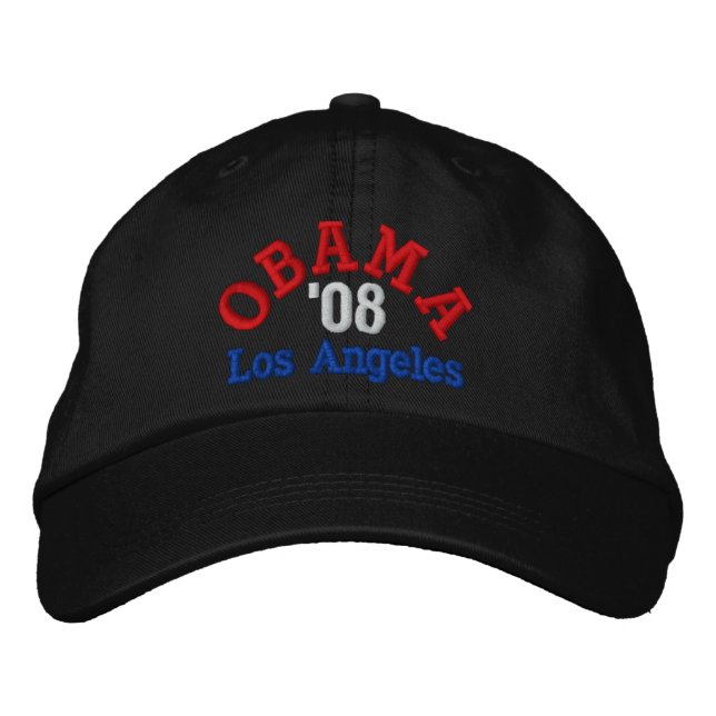 Gorra de Obama 2008 en Los Ángeles (Anverso)