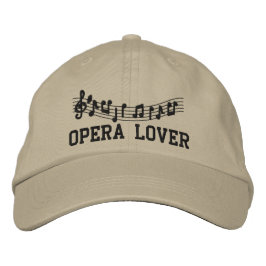Gorra de Ópera con bordado