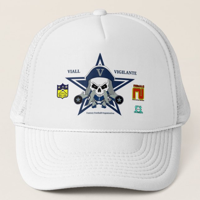Gorra de Organiztion del fútbol de la fantasía del (Anverso)