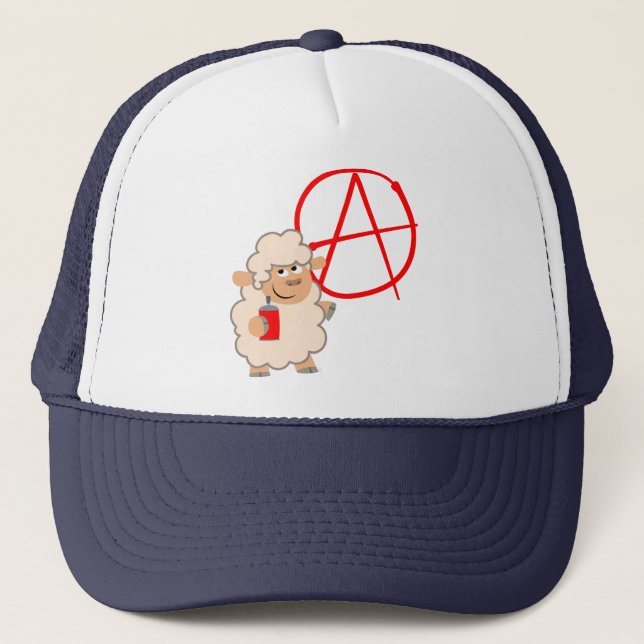 Gorra de ovejas Personalizado rebelde (Anverso)