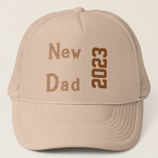 Gorra de papá nuevo con fecha