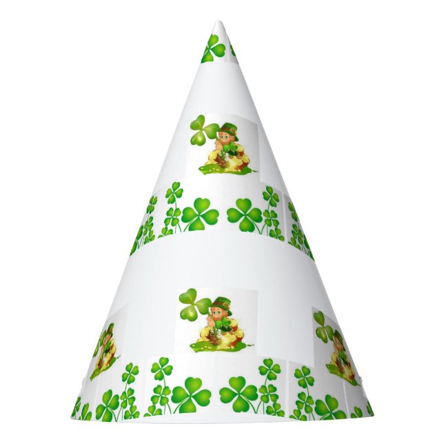 Gorra de papel del Día de San Patricio (Anverso)