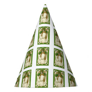 Gorra de papel del Día de San Patricio