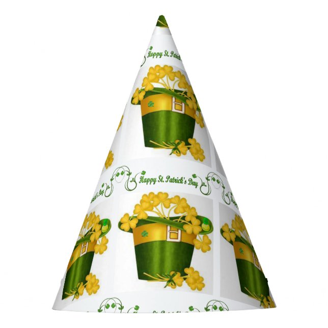 Gorra de papel del Día de San Patricio (Anverso)