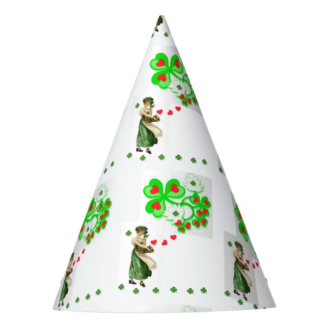 Gorra de papel del Día de San Patricio (Anverso)