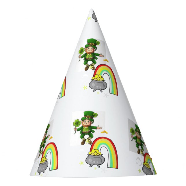 Gorra de papel del Día de San Patricio (Anverso)