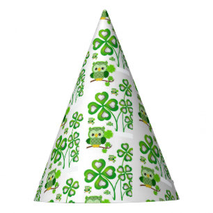 Gorra de papel del Día de San Patricio