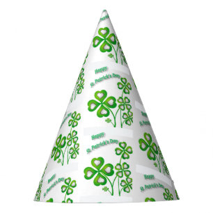 Gorra de papel del Día de San Patricio