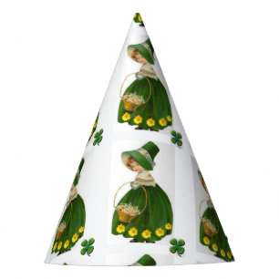 Gorra de papel del Día de San Patricio