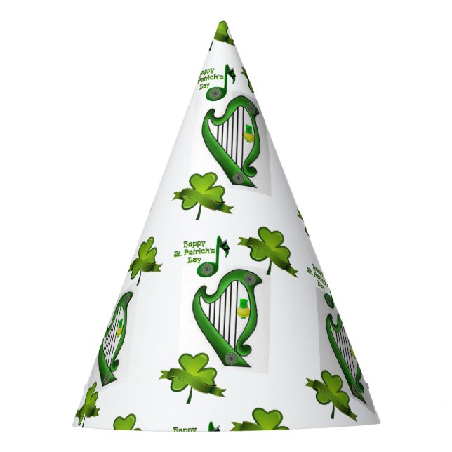 Gorra de papel del Día de San Patricio (Anverso)