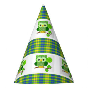 Gorra de papel del Día de San Patricio