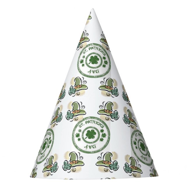 Gorra de papel del Día de San Patricio (Anverso)
