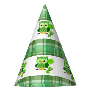 Gorra de papel del Día de San Patricio