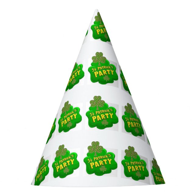 Gorra de papel del Día de San Patricio (Anverso)