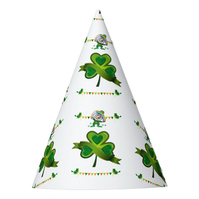 Gorra de papel del Día de San Patricio (Anverso)