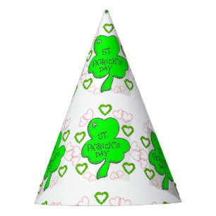 Gorra de papel del Día de San Patricio