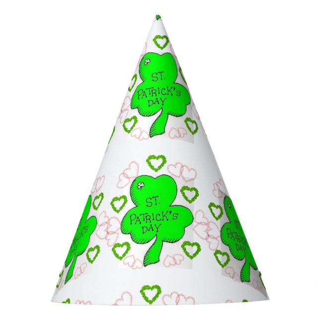 Gorra de papel del Día de San Patricio (Anverso)