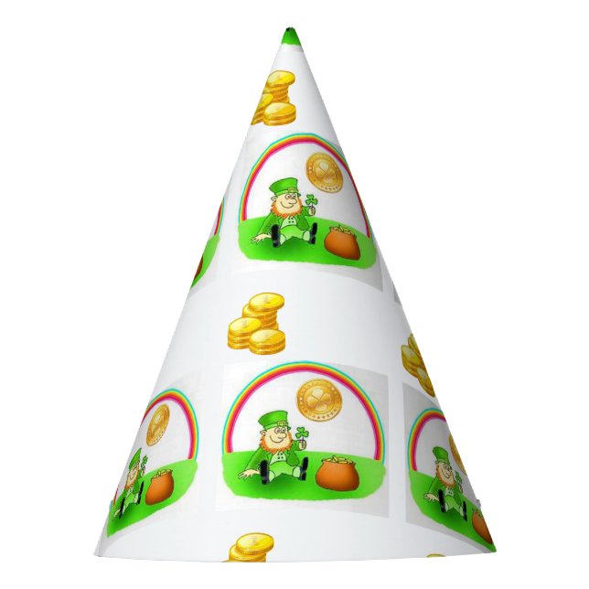 Gorra de papel del Día de San Patricio (Anverso)