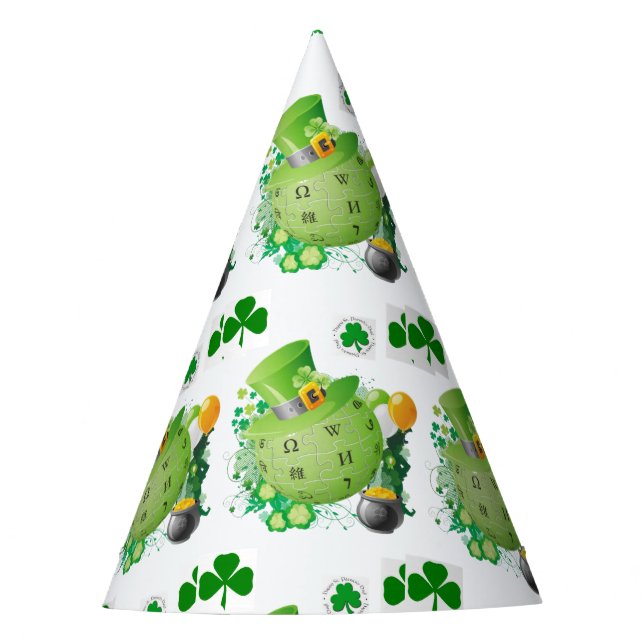 Gorra de papel del Día de San Patricio (Anverso)